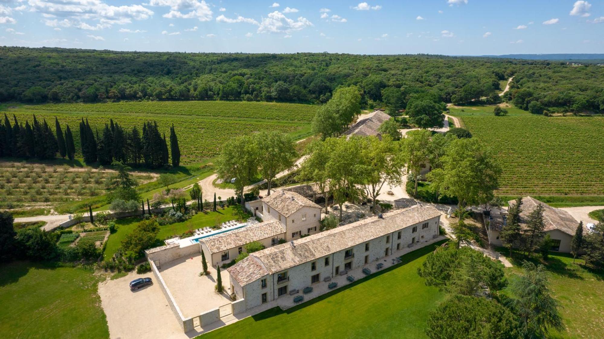 Hotel Domaine De Panery Pouzilhac Esterno foto